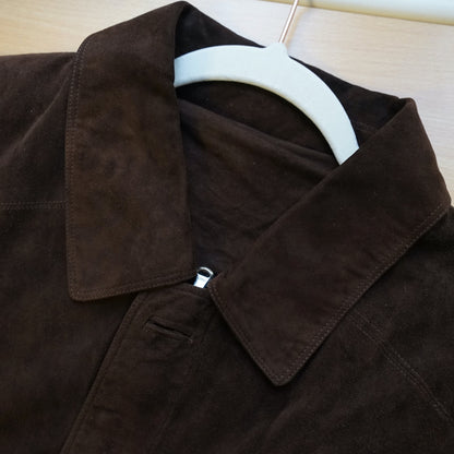 Vintage brown suede jacket Size M-L