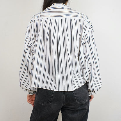Vintage stripes Blouse size M-L cropped