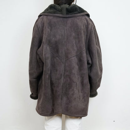 Vintage Shearling Jacket Size XL 70s