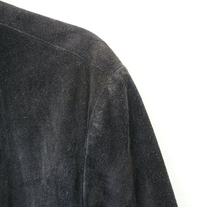 Vintage dark blue suede jacket Size S