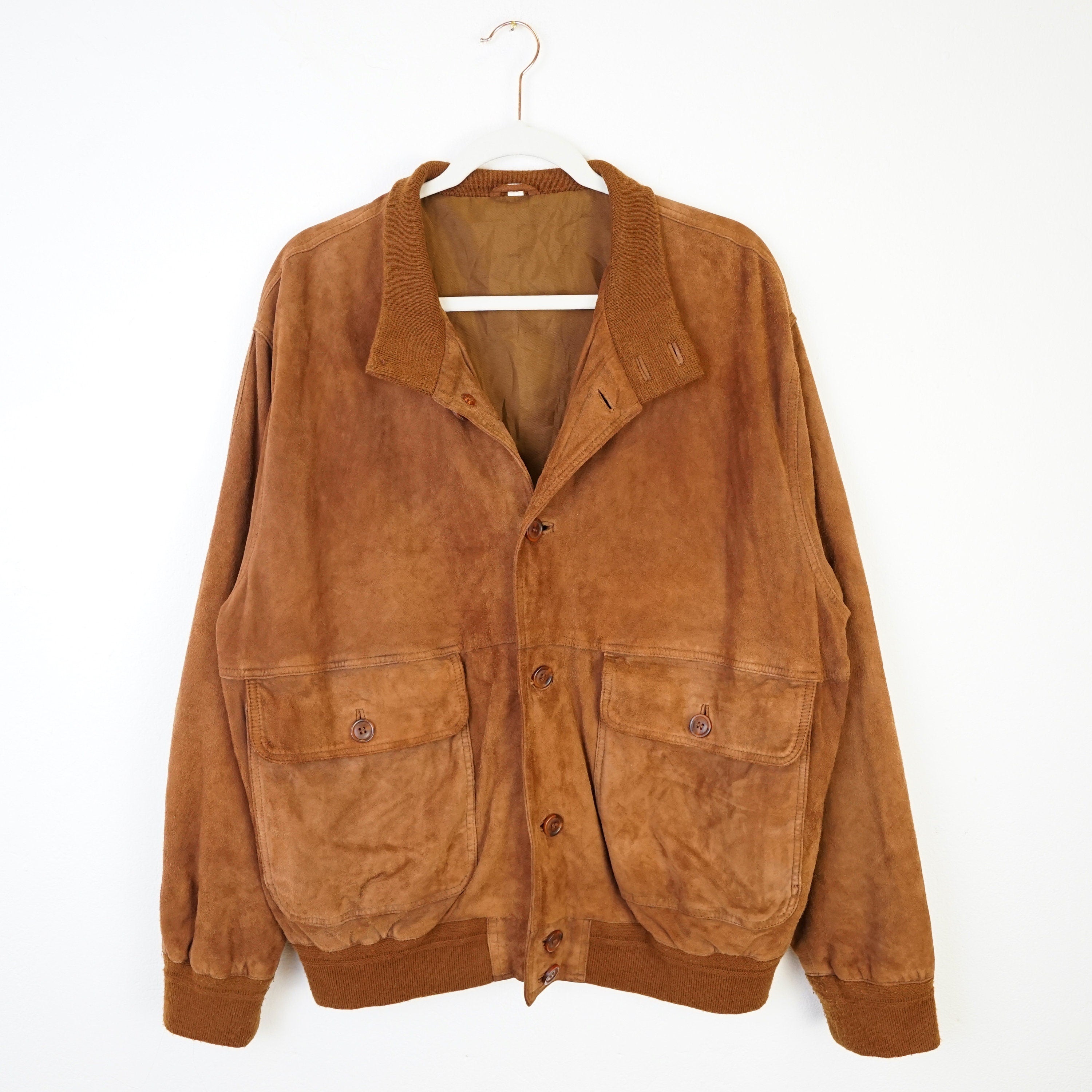 70s suede hotsell jacket mens