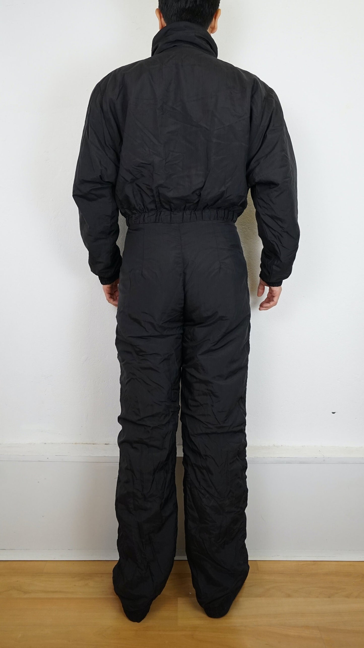 Vintage black Ski Suit men size M
