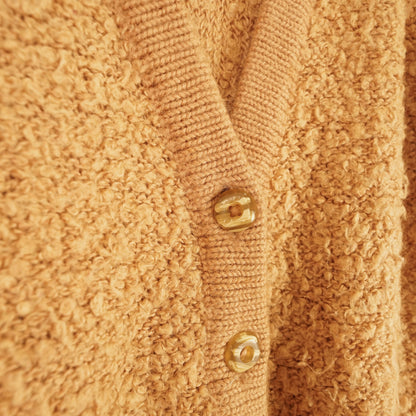 Vintage mohair wool mix Cardigan size S teddy