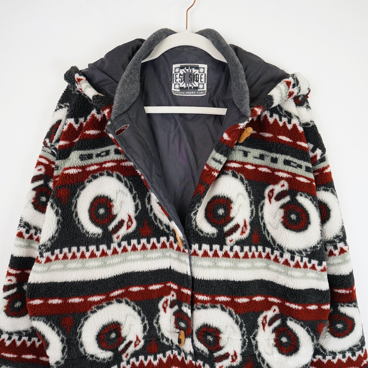 Vintage cozy Fleece Jacket Size L-XL
