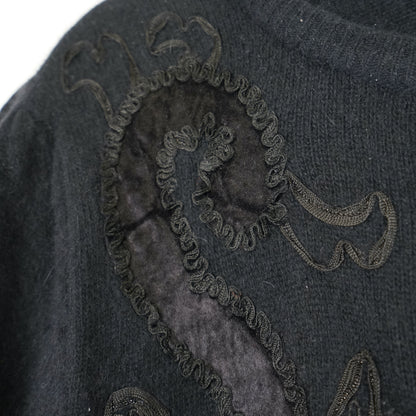 Vintage wool angora Cardigan size M-L