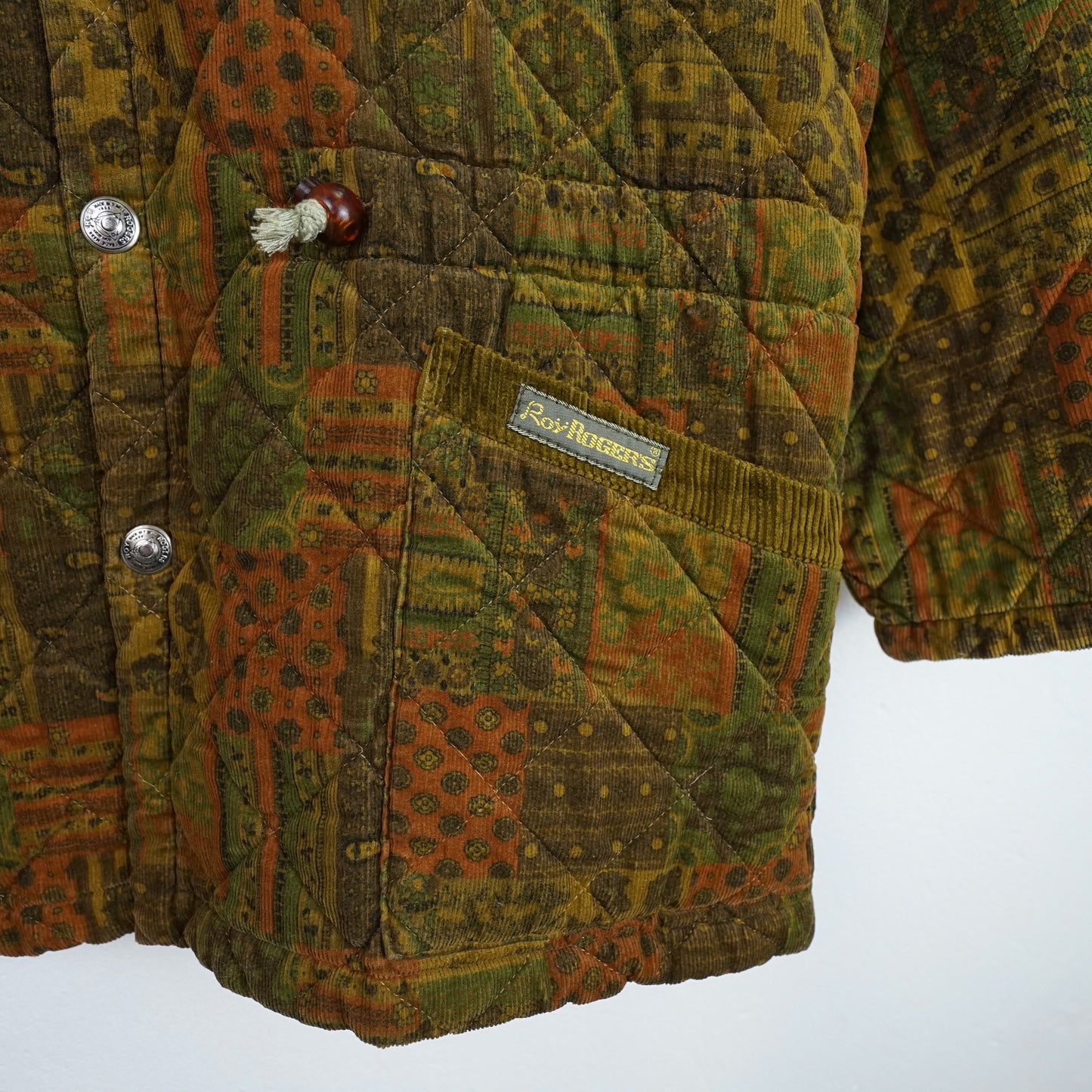 Vintage quilted Jacket Men Size L