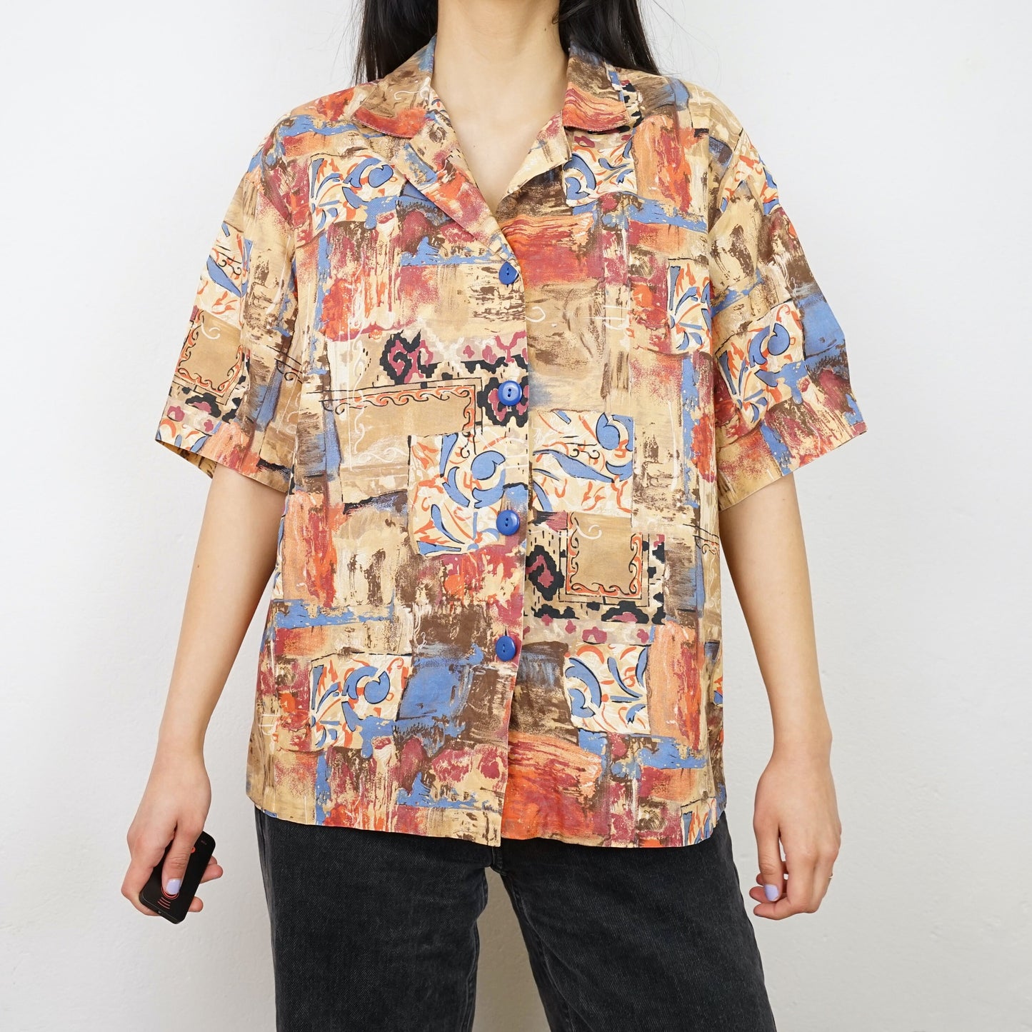 Vintage colorful Shirt size L